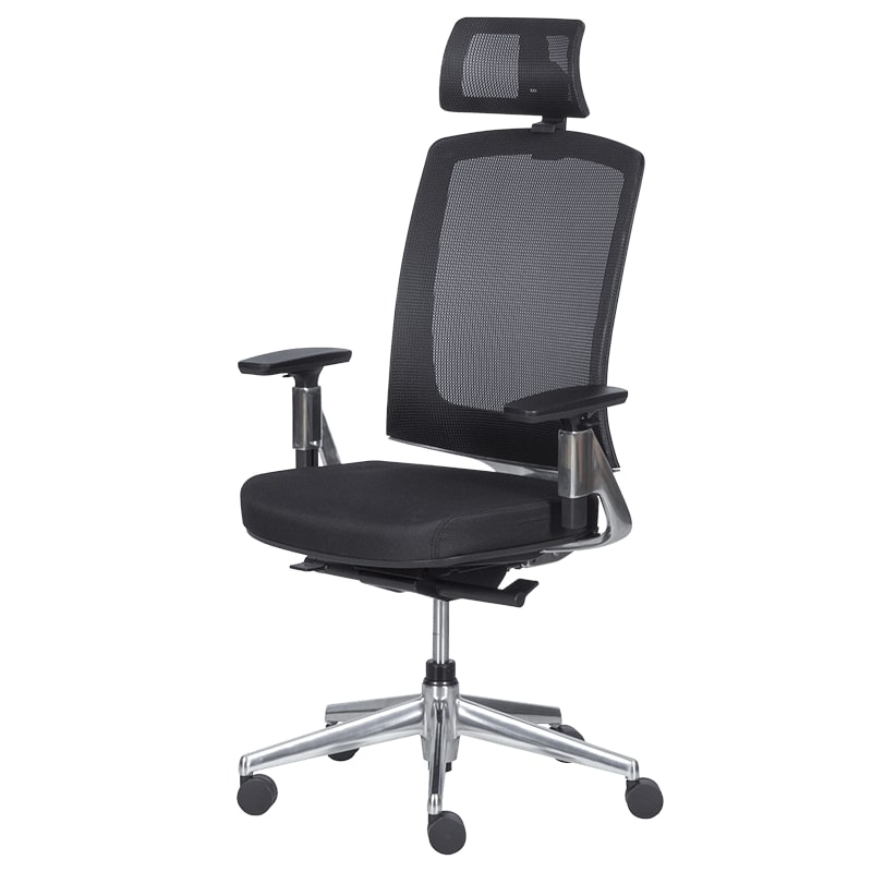 Ергономичен офис стол Carmen Albi черен